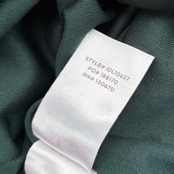 Lulus Enchanting Garden Emerald Floral Cutout Bow Strapless Maxi Dress - Picture 12 of 12